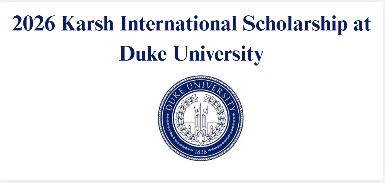 Karsh International Scholarship at Duke University