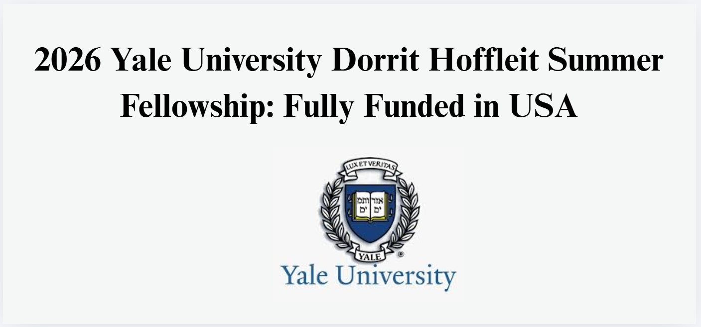 Yale University Dorrit Hoffleit Summer Fellowship